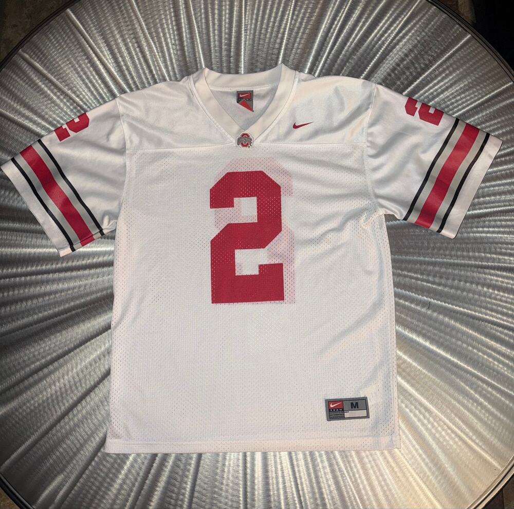 Ohio State Buckeyes White #2 Kids Jersey - Youth Medium - Excellent condition!!